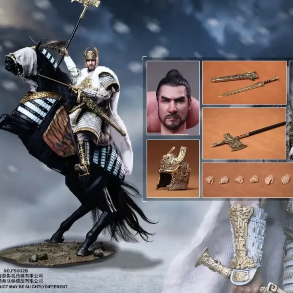 FS002B – 303TOYS – 1/12 Creation of the God: Kingdom of Storms – Yin Shou, King of Shang (War Horse Deluxe Edition)