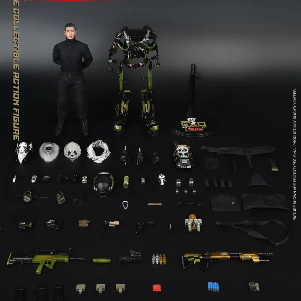 SS142 - Soldier Story - 1/6 Mechanical Exoskeleton Armor Experimental Type No. 3 Panda Squadron (Deluxe Edition)