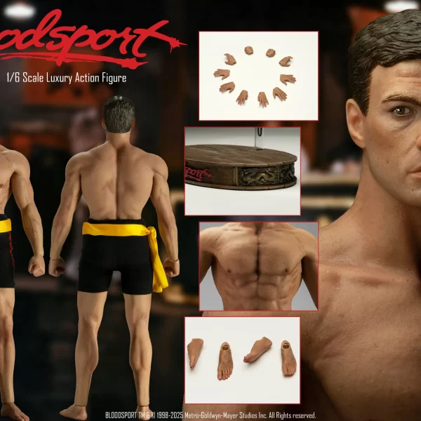 80333004317404 - BLOODSPORT - 1/6 Frank Dux Action Figure (Standard Edition)