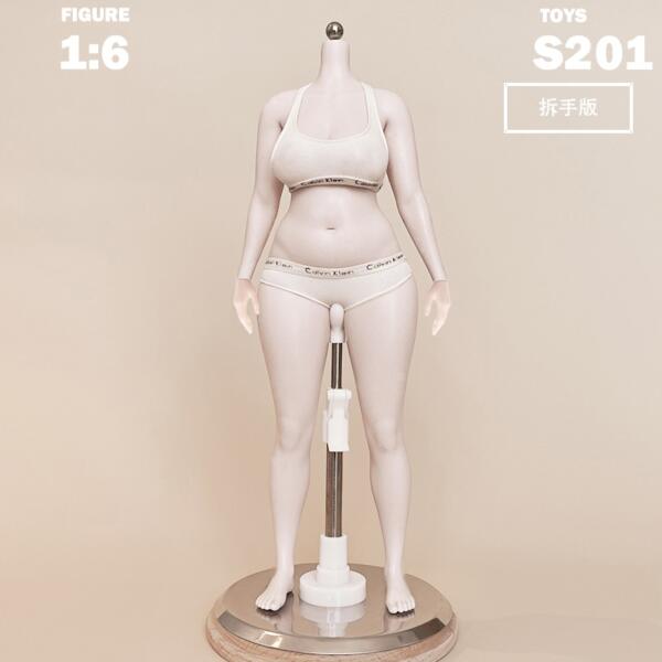 PDTOYS-S201 – PRIME DOLL TOYS – 1/6 Movable Platinum Silicone Female Body Disassembled Version