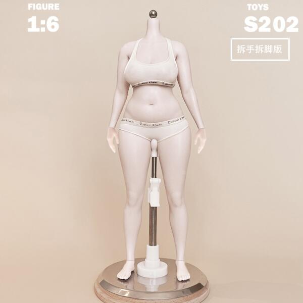 PDTOYS-S202 – PRIME DOLL TOYS – 1/6 Movable Platinum Silicone Female Body with Detachable Hands and Feet