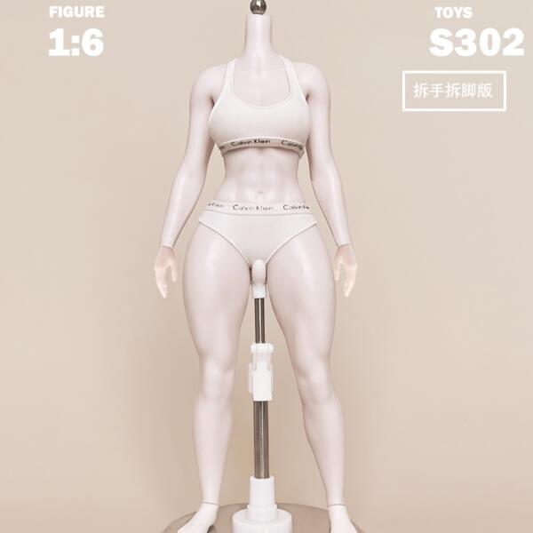 PDTOYS-S302 – PRIME DOLL TOYS – 1/6 Movable Platinum Silicone Female Body with Detachable Hands and Feet