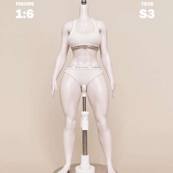 PDTOYS-S3 – PRIME DOLL TOYS – 1/6 Movable Platinum Silicone Female Body