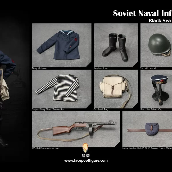 FP021A - FACEPOOLFIGURE - 1/6 Soviet Naval Infantry Musician – Black Sea Fleet (Standard Edition)