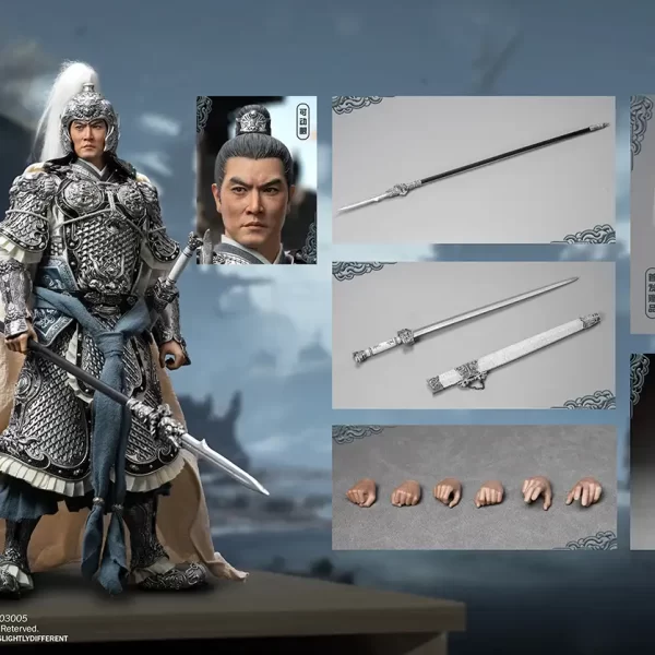 303005 - 303TOYS × JSTOYS - 1/6 Three Kingdoms Series - Ever-Victorious Zhao Yun, Zilong (Gratitude Edition)