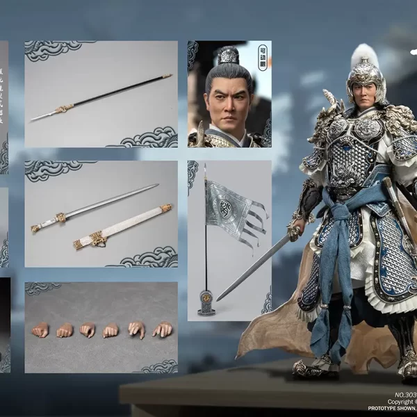 303006 - 303TOYS × JSTOYS - 1/6 Three Kingdoms Series - Ever-Victorious Zhao Yun, Zilong (Exclusive Edition)