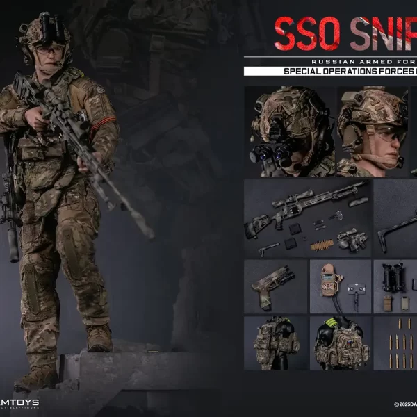 78108 - ARS ARMA × DAMTOYS - 1/6 Russian Federation SSO Special Forces - Sniper