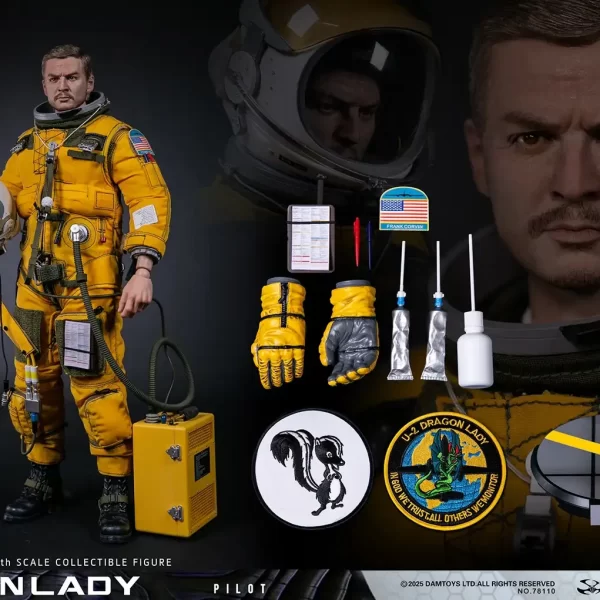 78110 - DAMTOYS - 1/6 U-2 Dragon Lady Pilot