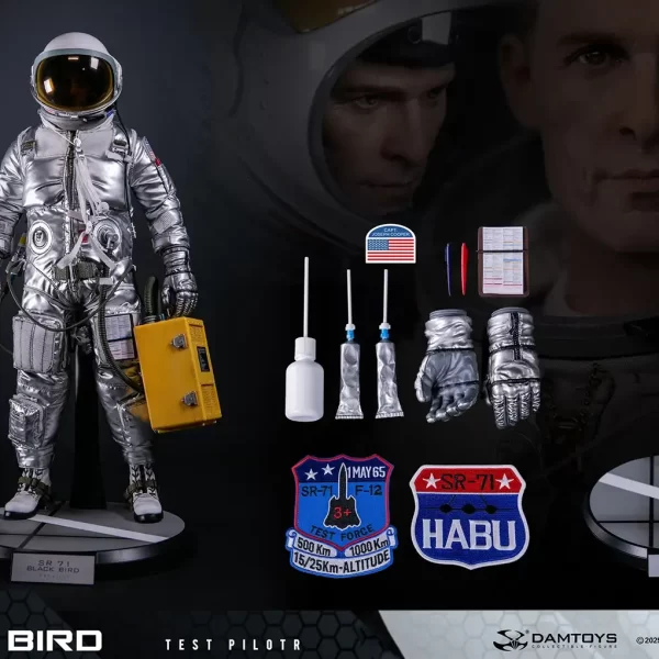 78109 - DAMTOYS - 1/6 SR-71 Black Bird Test Pilot