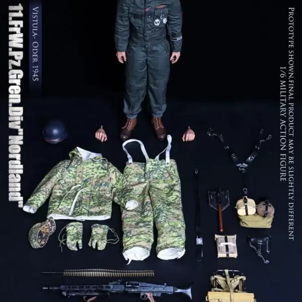 UD9051 - UJINDOU - 1/6 11.FrW.Pz.Gren.Div "Nordland", Vistula - Oder 1945