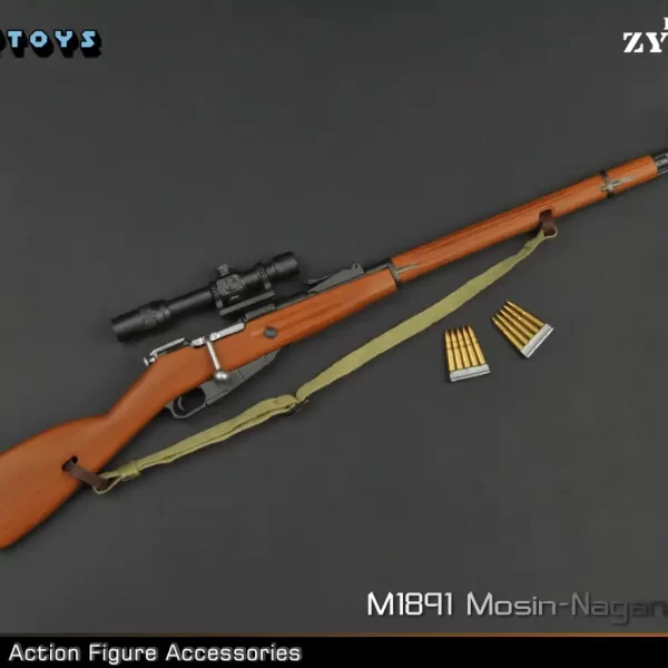 ZY2019-B - ZYTOYS - 1/6 WWII M1891 Mosin-Nagant Rifle Plastic Model