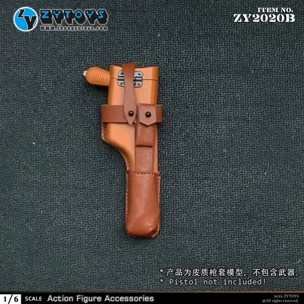 ZY2020B - ZYTOYS - 1/6 C96 Mauser Military Pistol Holster