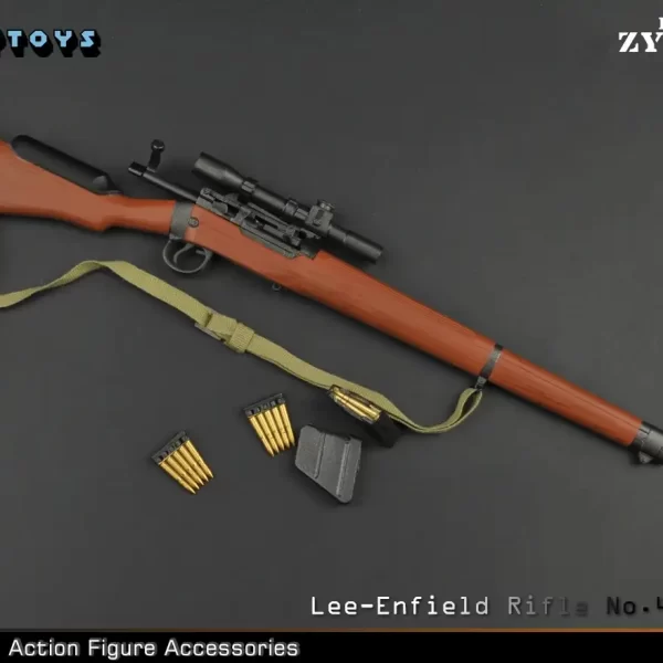 ZY2018-B - ZYTOYS - 1/6 WWII Lee Enfield NO4MKI Plastic Model