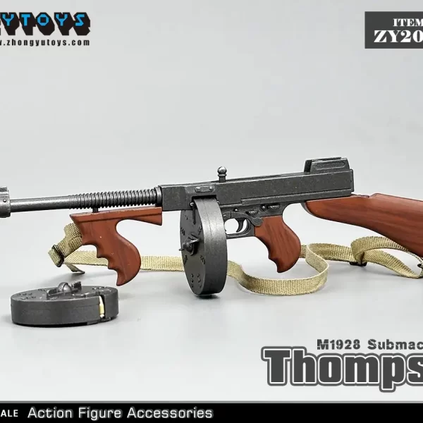 ZY2030-A - ZYTOYS - 1/6 Weapon Series - M1928 Submachinegun Thompson