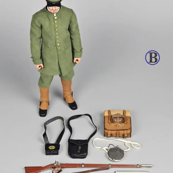 QOM-1056-B - QORANGE × QOTOYS - 1/6 Memory Series - American Civil War 1864