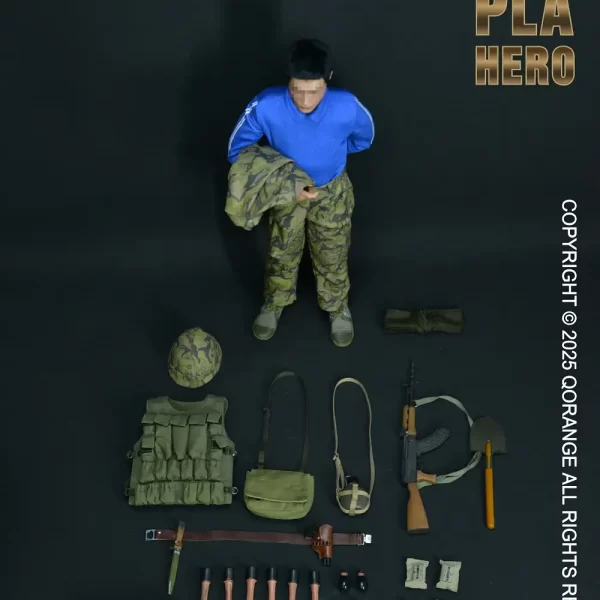 QOM-1050 - QORANGE × QOTOYS - 1/6 Hero Series - Sino-Vietnamese War PLA in LaoShan 1985