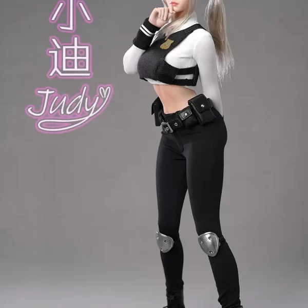 I8-C010-B - i8TOYS - 1/6 (12") "Judy" (White Police Uniform)