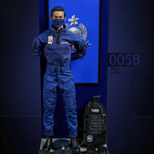 I-B005B - I-BAG × MOJINGTOYS - 1/6 Chinese Hong Kong ASU (Airport Security Unit)