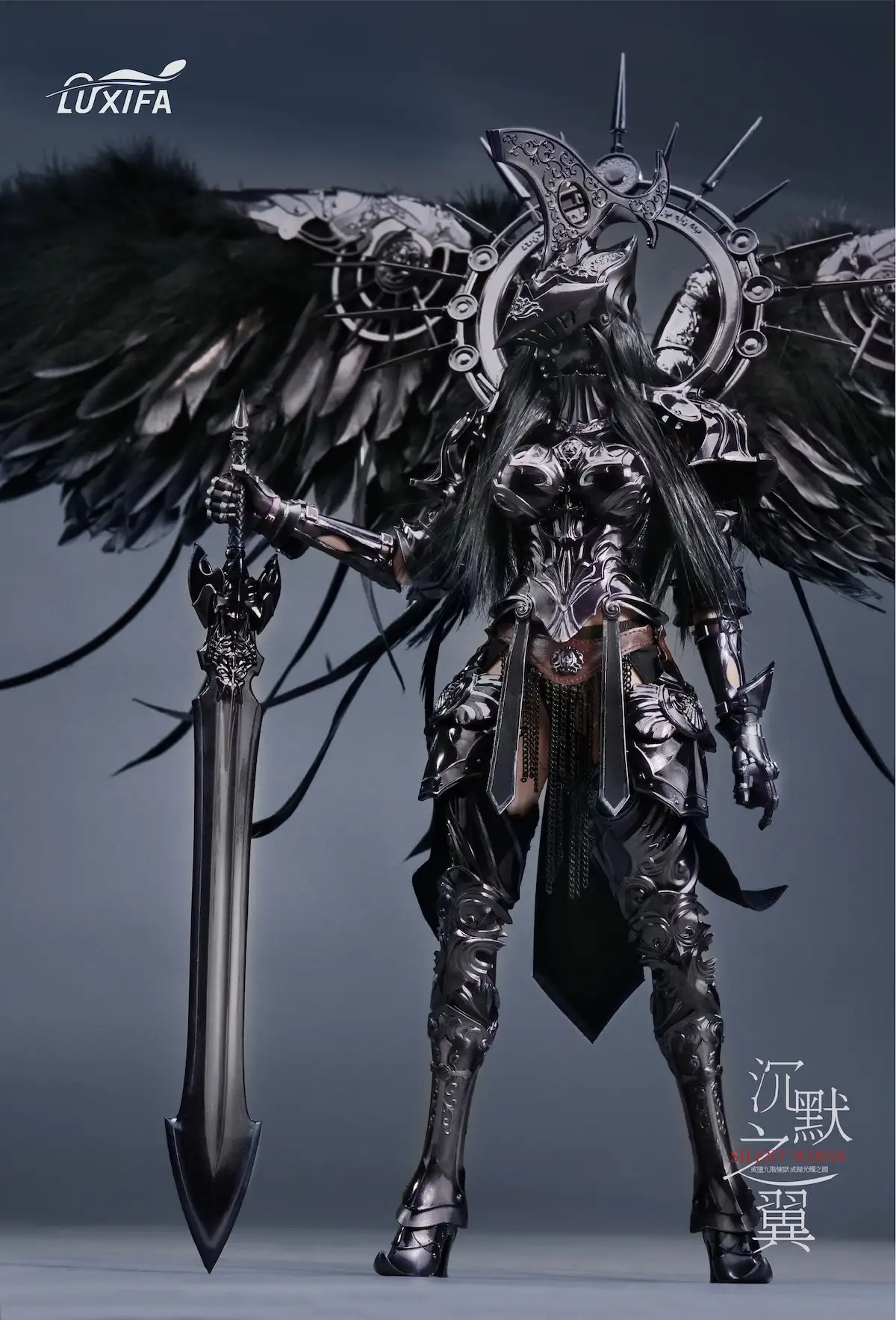 LXF2512C - LUCIFER - 1/6 Silent Wings - Dark Angel + Soloist
