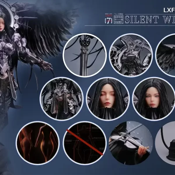 LXF2512C - LUCIFER - 1/6 Silent Wings - Dark Angel + Soloist