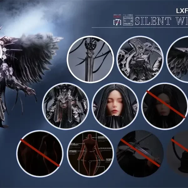 LXF2512A - LUCIFER - 1/6 Silent Wings - Dark Angel