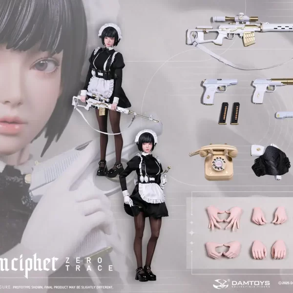 GLC01 - DAMTOYS - 1/6 Phantom Cipher: Zero Trace Angelica