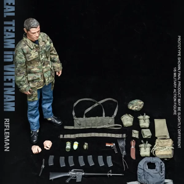 UD9055 - UJINDOU - 1/6 U.S. Seal Team in Vietnam - Rifleman