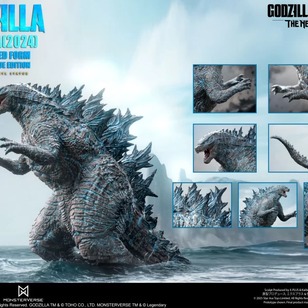SA6068 - STAR ACE - Godzilla 2024 Pre-Evolved Form Energized Blue Edition