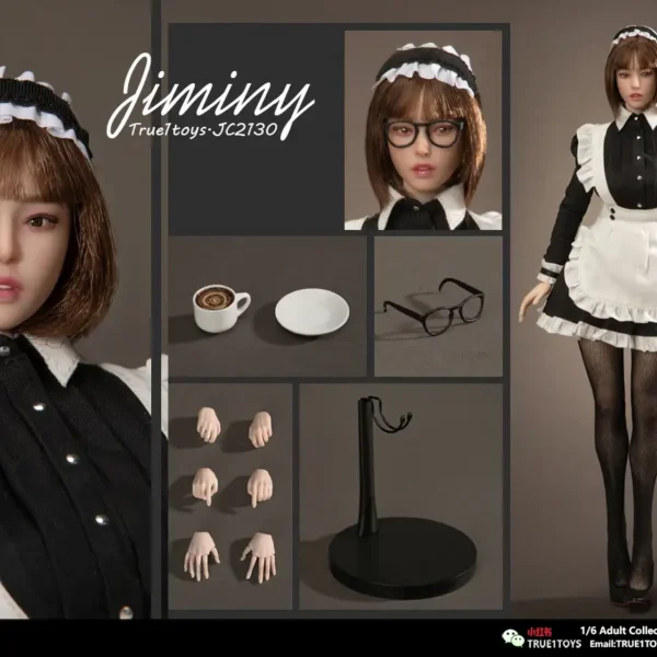 JC2130-A - True1Toys - 1/6 Maid Jiminy Rooted Hair Version