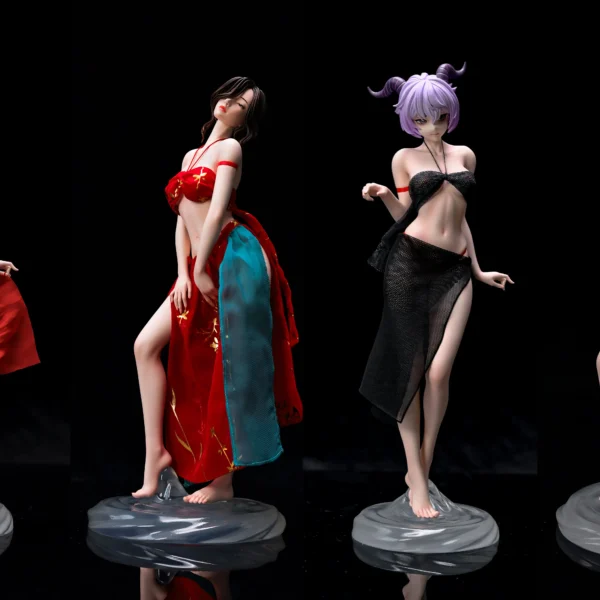 ODD2501-7 - ODD - 1/6 Chinese New Wave Style Real Fabric Full Set (4 Figures)
