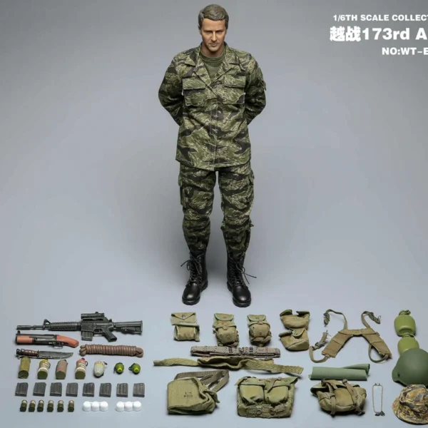 WT-ECA100 - WHOHO TOYS - 1/6 173rd Airborne Brigade Combat Team - Long Range Reconnaissance Patrol