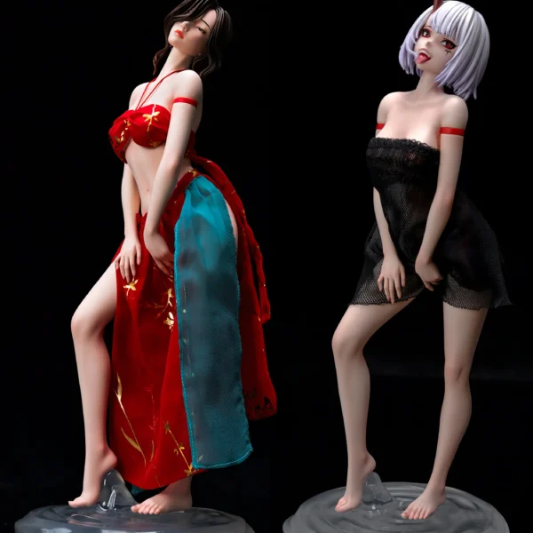 ODD2501-6 - ODD - 1/6 Chinese New Wave Style Real Fabric 2-Piece Figure Set B