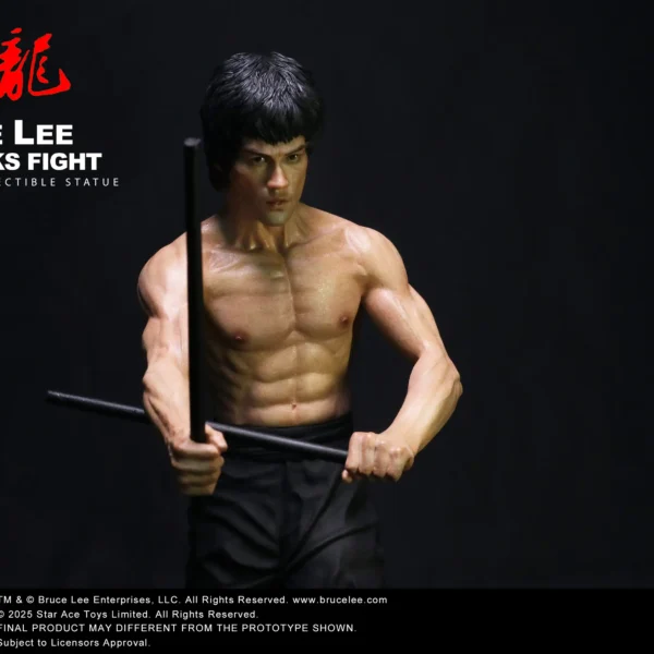 SA6076 – STAR ACE – 1/6 Bruce Lee “Kali Sticks Fight” Deluxe Basement Version