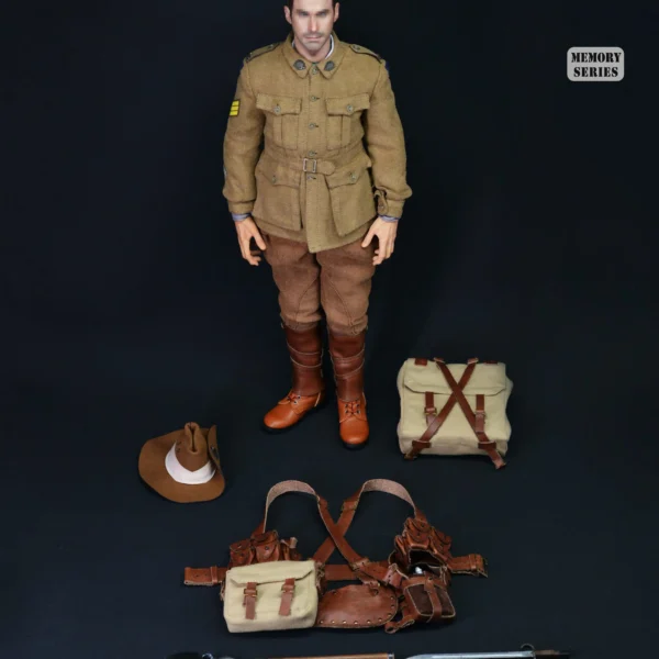 QOM-1054 - QORANGE × QOTOYS - 1/6 Royal Australian Army 1st legion 10th Battalion in Gallipoli Peninsula 1915 Accessory Kit