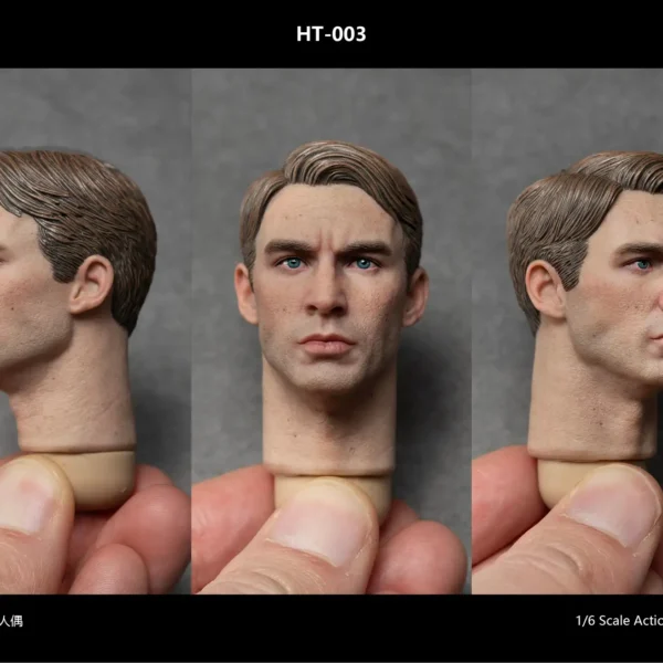 HT003 - HERO TOY - 1/6 Head Sculpt - Legendary Captain