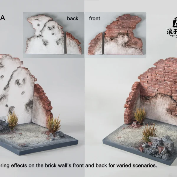 BA-LZ001A - Langzi Hobby Toys - Ruins Combination Scene