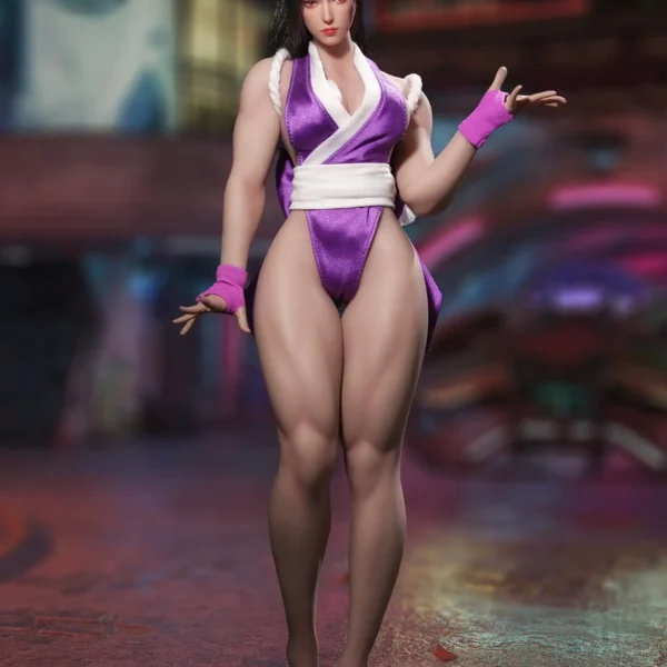 MJ-CF02H - MOJOY - 1/6 Female Fighting Style Body (Suntan Skin, Large Breast)