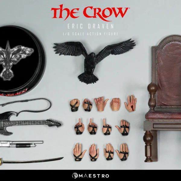 KPIS-32228 - KAUSTIC PLASTIK × INFINITE STATUE - 1/6 The Crow - Epic Draven (Standard Edition)