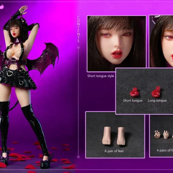 i8-G001 - i8TOYS × Guan Design - 1/6 Cassia the Purple Succubus