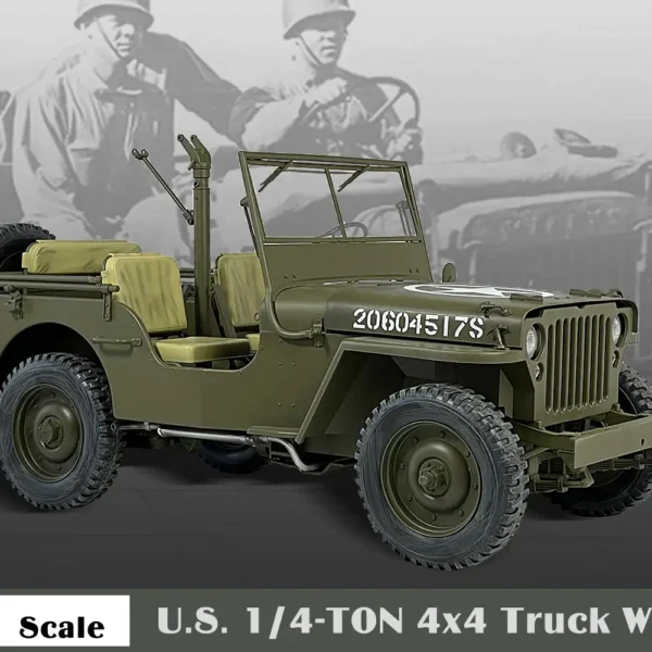 ZYJP001 - ZYTOYS - 1/6 U.S. 1/4-TON 4x4 Truck WILLYS