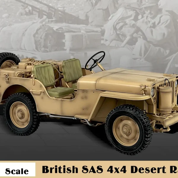 ZYJP002 - ZYTOYS - 1/6 British SAS 4x4 Desert Raider