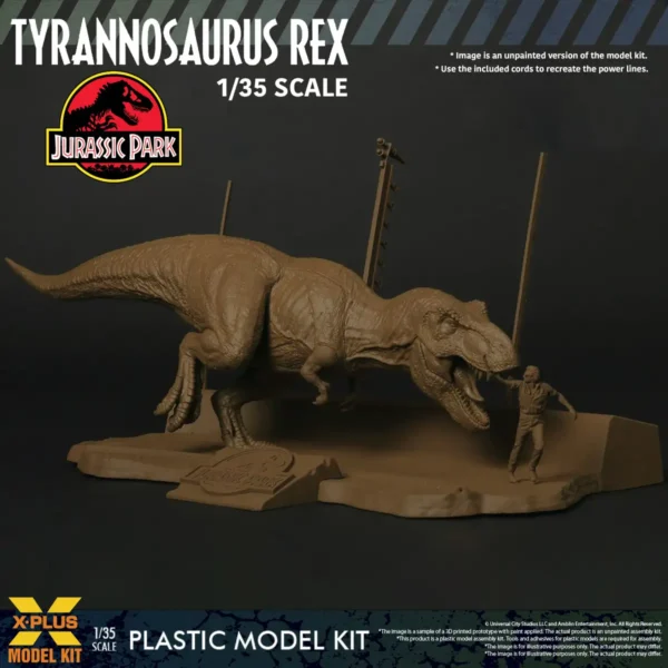 411-200589CP - X-PLUS × STAR ACE - 1/35 Jurassic Park - Tyrannosaurus Rex