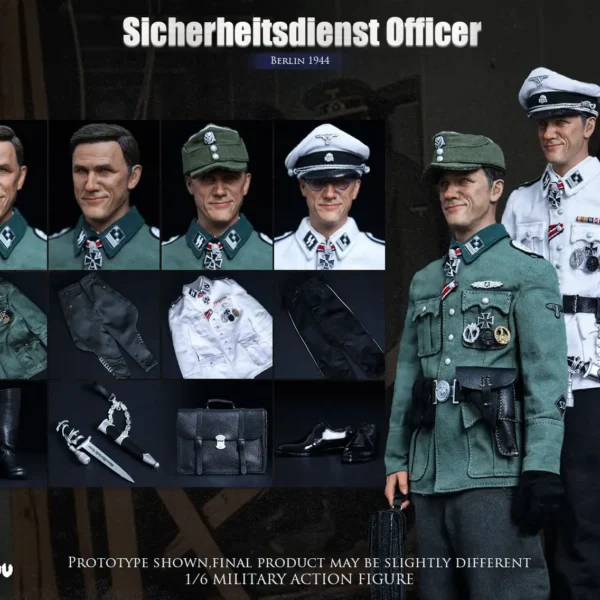 UD9067 - UJINDOU - 1/6 Sicherheitsdienst Officer, Berlin 1944