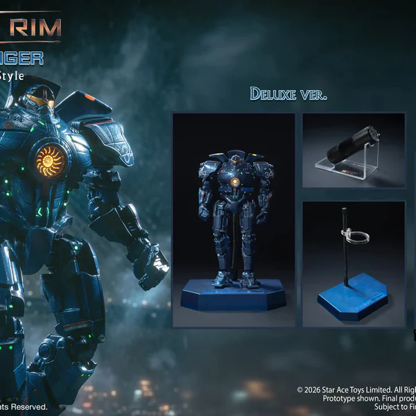 SA7015 - STAR ACE - DefoStyle Series - Pacific Rim - Gipsy Danger (Deluxe Version) and Cherno Alpha (Deluxe Version) (Twin Pack)
